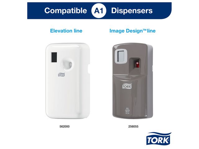 Dispenser TORK A1 Luktförbättrare vit - Primmeshiper