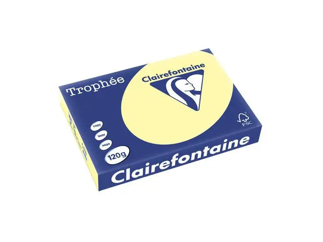 Kop.ppr TROPHEÉ A4 120g oh ljusgul 250/F - Primmeshiper