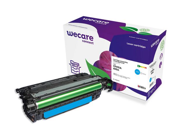 Toner WECARE HP CF451A 655A 10,5K cyan Primmeshiper