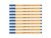 Fineliner STABILO Point 88 blå - Primmeshiper
