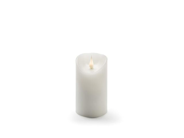 Vaxljus varmvit LED 7,6x12,7cm