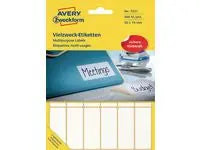Etikett Handskriva 50x19mm 486/fp - Primmeshiper