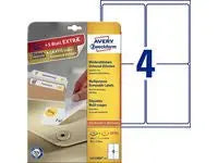 Etikett AVERY avtagbar 99,1x139 120/fp - Primmeshiper