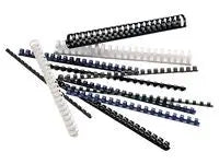 Plastspiral LYRECO 12mm svart 100/fp - Primmeshiper