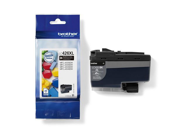 Bläckpatron BROTHER LC426XLBK 6K svart Primmeshiper