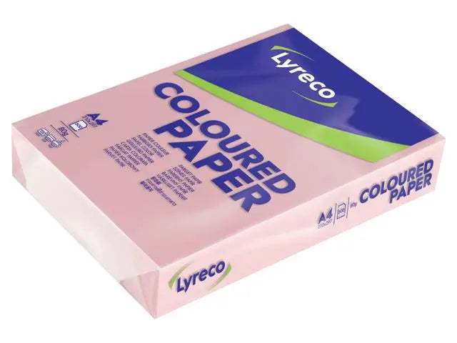 Kop.ppr LYRECO A4 80g oh rosa 500/fp - Primmeshiper