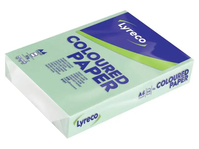 Kop.ppr LYRECO A4 80g oh grönt 500/fp - Primmeshiper