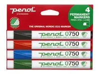Märkpenna PENOL 0-750 perm 2-5mm 4/fp - Primmeshiper