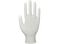 Nitrilhandske puderfri vit L 150/fp - Primmeshiper
