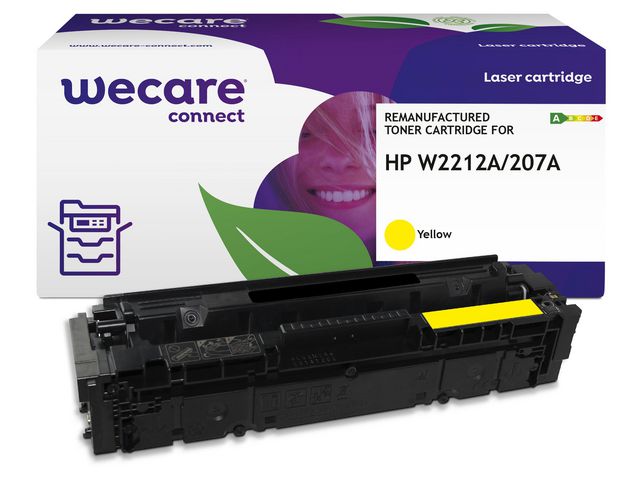 Toner WECARE HP W2212A 207A 1,25K gul - Primmeshiper