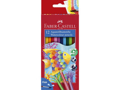 Akvarellpenna FABER-CASTELL 12 färger - Primmeshiper