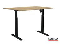 Bord SUN-FLEX II höj/sänk 140x80 sva/bjö - Primmeshiper