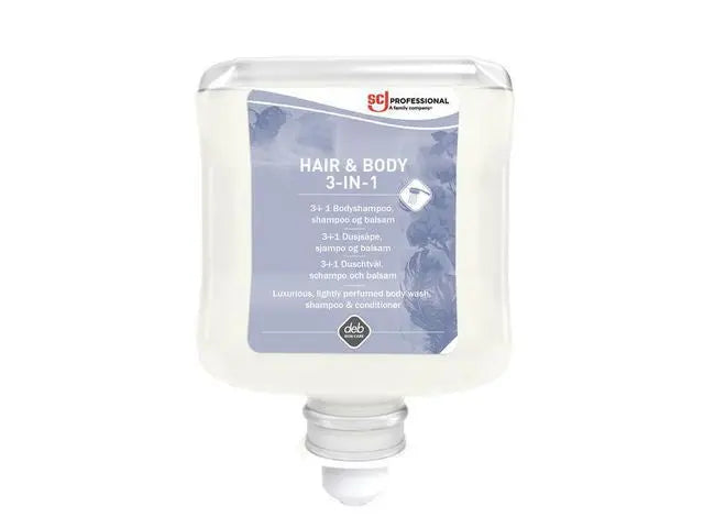 Duschtvål Refresh Lux 3in1 HairoBody 1L - Primmeshiper
